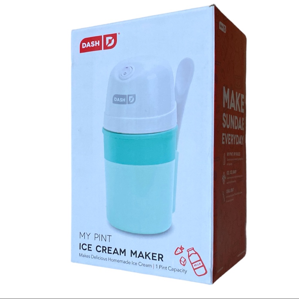 DASH Ice Cream Maker My Pint NEW In Box - NWT Teal / Aqua
